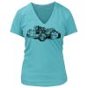 Women's Premium Deep V-Neck T-Shirt Thumbnail