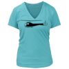 Women's Premium Deep V-Neck T-Shirt Thumbnail