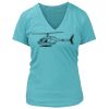 Women's Premium Deep V-Neck T-Shirt Thumbnail