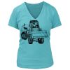 Women's Premium Deep V-Neck T-Shirt Thumbnail