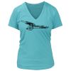 Women's Premium Deep V-Neck T-Shirt Thumbnail