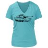 Women's Premium Deep V-Neck T-Shirt Thumbnail