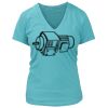 Women's Premium Deep V-Neck T-Shirt Thumbnail