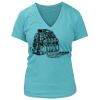 Women's Premium Deep V-Neck T-Shirt Thumbnail