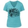 Women's Premium Deep V-Neck T-Shirt Thumbnail
