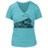 Women's Premium Deep V-Neck T-Shirt Thumbnail