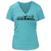 Women's Premium Deep V-Neck T-Shirt Thumbnail