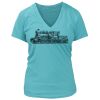 Women's Premium Deep V-Neck T-Shirt Thumbnail