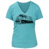Women's Premium Deep V-Neck T-Shirt Thumbnail