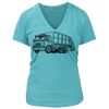 Women's Premium Deep V-Neck T-Shirt Thumbnail