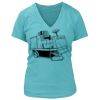 Women's Premium Deep V-Neck T-Shirt Thumbnail