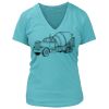 Women's Premium Deep V-Neck T-Shirt Thumbnail