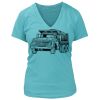 Women's Premium Deep V-Neck T-Shirt Thumbnail