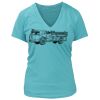 Women's Premium Deep V-Neck T-Shirt Thumbnail