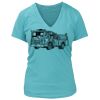 Women's Premium Deep V-Neck T-Shirt Thumbnail