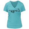 Women's Premium Deep V-Neck T-Shirt Thumbnail