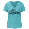 Women's Premium Deep V-Neck T-Shirt Thumbnail