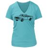 Women's Premium Deep V-Neck T-Shirt Thumbnail