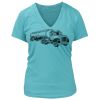 Women's Premium Deep V-Neck T-Shirt Thumbnail