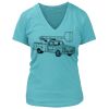 Women's Premium Deep V-Neck T-Shirt Thumbnail