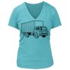 Women's Premium Deep V-Neck T-Shirt Thumbnail