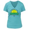 Women's Premium Deep V-Neck T-Shirt Thumbnail