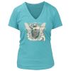 Women's Premium Deep V-Neck T-Shirt Thumbnail