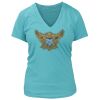 Women's Premium Deep V-Neck T-Shirt Thumbnail