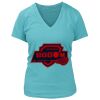 Women's Premium Deep V-Neck T-Shirt Thumbnail