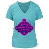 Women's Premium Deep V-Neck T-Shirt Thumbnail