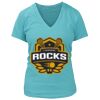 Women's Premium Deep V-Neck T-Shirt Thumbnail