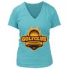Women's Premium Deep V-Neck T-Shirt Thumbnail