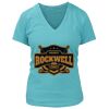 Women's Premium Deep V-Neck T-Shirt Thumbnail