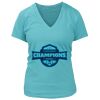 Women's Premium Deep V-Neck T-Shirt Thumbnail