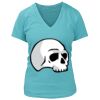 Women's Premium Deep V-Neck T-Shirt Thumbnail
