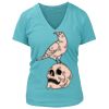 Women's Premium Deep V-Neck T-Shirt Thumbnail