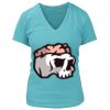 Women's Premium Deep V-Neck T-Shirt Thumbnail