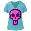 Women's Premium Deep V-Neck T-Shirt Thumbnail