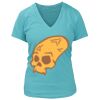 Women's Premium Deep V-Neck T-Shirt Thumbnail