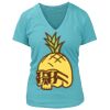 Women's Premium Deep V-Neck T-Shirt Thumbnail