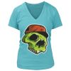 Women's Premium Deep V-Neck T-Shirt Thumbnail