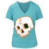 Women's Premium Deep V-Neck T-Shirt Thumbnail
