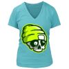 Women's Premium Deep V-Neck T-Shirt Thumbnail