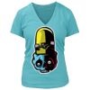 Women's Premium Deep V-Neck T-Shirt Thumbnail