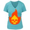 Women's Premium Deep V-Neck T-Shirt Thumbnail