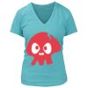 Women's Premium Deep V-Neck T-Shirt Thumbnail