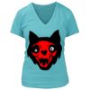 Women's Premium Deep V-Neck T-Shirt Thumbnail