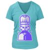 Women's Premium Deep V-Neck T-Shirt Thumbnail