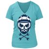 Women's Premium Deep V-Neck T-Shirt Thumbnail
