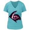 Women's Premium Deep V-Neck T-Shirt Thumbnail